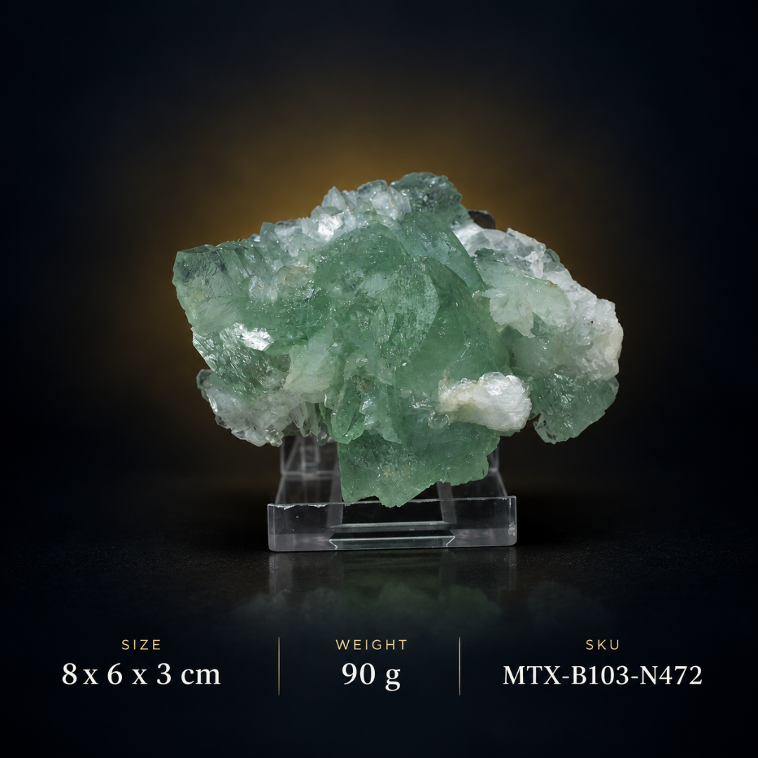 Apophyllite specimen — India, 90 g.