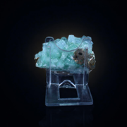 Natural Green Apophyllite Crystal Cluster Collector Quality Mineral 160g