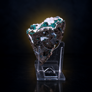 Green Apophyllite Crystals on Stilbite Matrix 8×6×4 cm | 120g