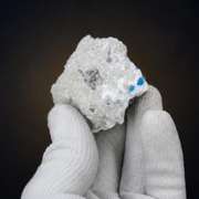 Natural Cavansite Crystal Matrix – Mineral Specimen from India