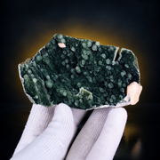 Natural Chalcedony with Heulandite Matrix Mineral Specimen – India