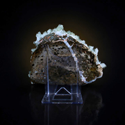 Green Botryoidal Acicular Tabular Apophyllite on White Stilbite Matrix · 1050 g · 20 × 15 × 6 cm · Pune
