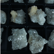 Natural Green Apophyllite, Stilbite with Heulandite Crystal Lot – 24 Pieces from India