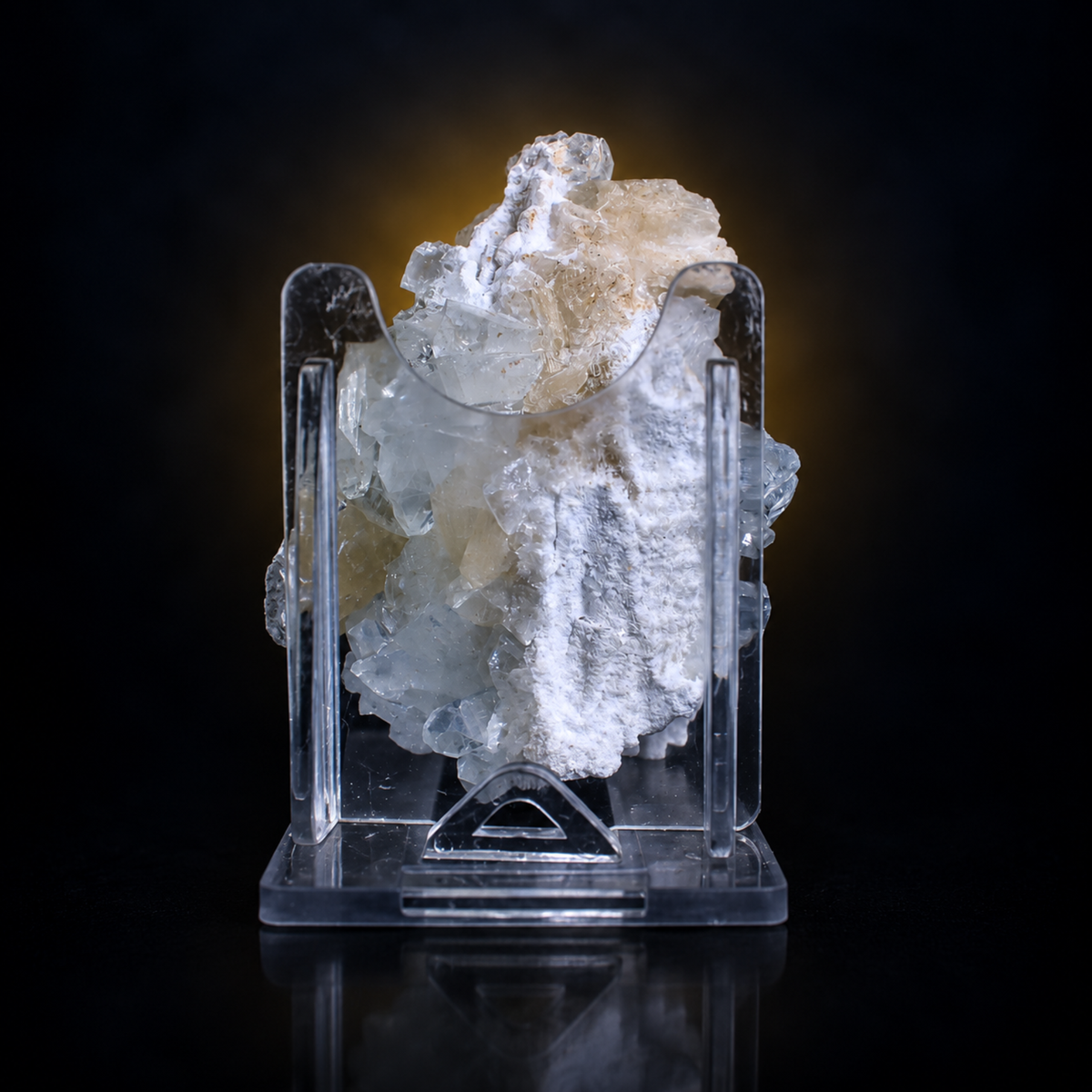 Stilbite on Heulandite Crystal Cluster | 8×5×4 cm | 70g