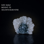 Blue Apophyllite Crystal Cluster | 5×6×2 cm | 70g