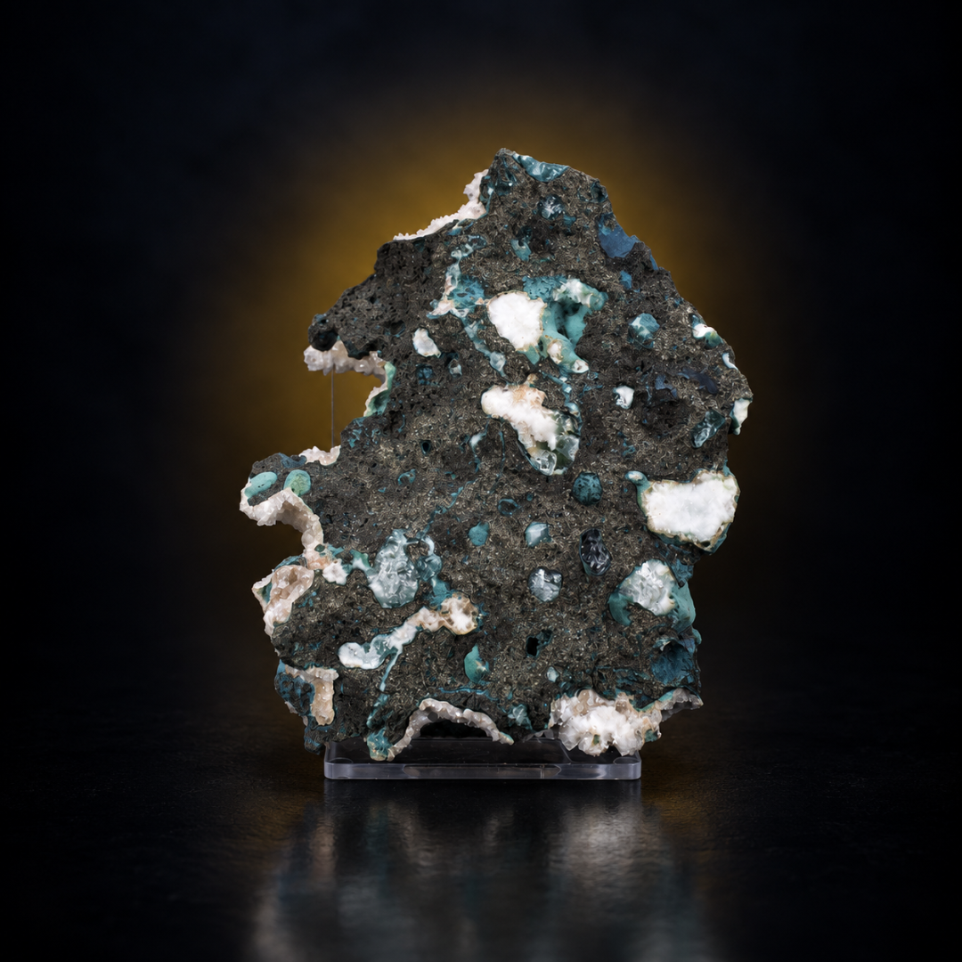 Mesolite or Stilbite – Natural Zeolite Mineral Specimen