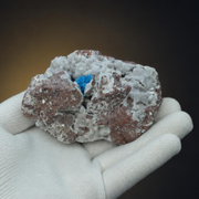 Natural Cavansite Crystal Matrix – Mineral Specimen from India