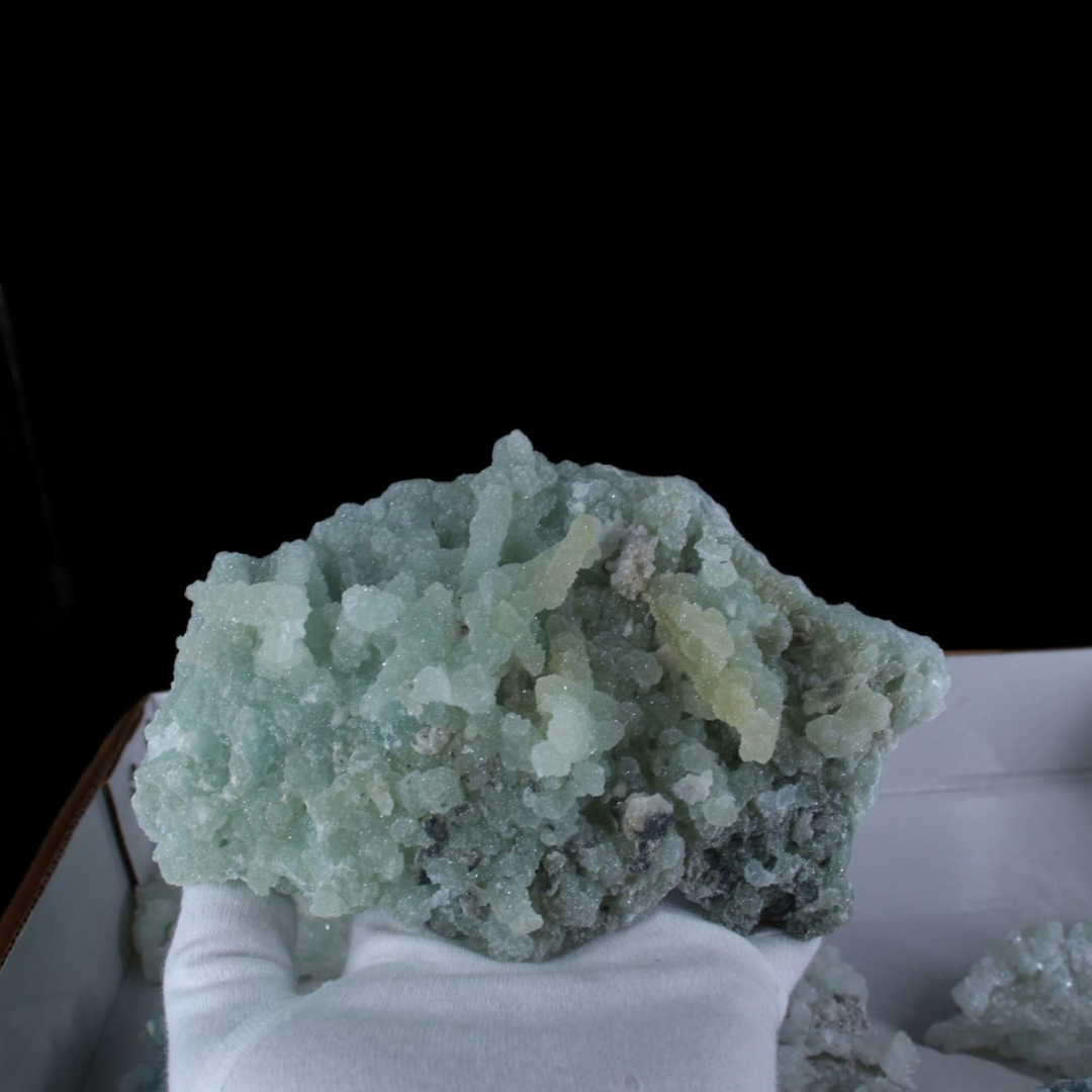 Natural Chalcedony Crystal Lot – 8 PCS – Mineral Specimens from India