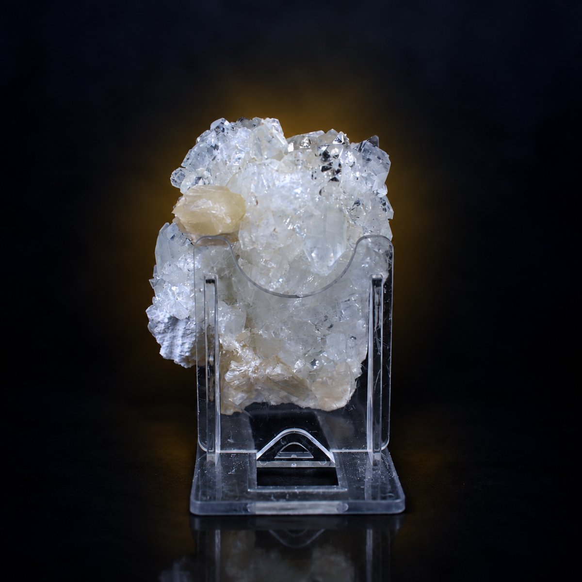 Stilbite on Heulandite Crystal Cluster 9×6×4 cm | 140g