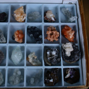 Mixed Apophyllite Stilbite Heulandite Calcite & amp Quartz Crystal Lot – 32 Pieces