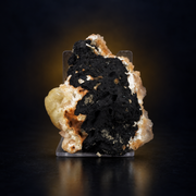 Natural Stilbite with Calcite Mineral Specimen – 90g