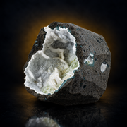 Natural Green &amp; White Chalcedony Geode – 360g
