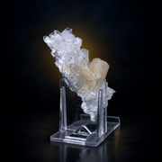 Apophyllite & Stilbite Crystal Cluster | 11 × 5 × 4 cm | 90 g