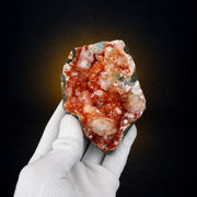 Apophyllite and Stilbite specimen — India, 290 g.