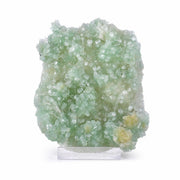 Natural Green Apophyllite Crystal Matrix Mineral Specimen from India | 826 gm | 16 × 16 × 4 cm