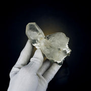 Colourless Prismatic Calcite Crystal | 220 g | 11 × 5 × 5 cm