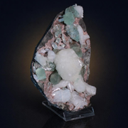 Apophyllite and Heulandite and Stilbite specimen — India, 460 g.