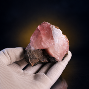 Natural Pink Calcite Crystal Mineral Specimen – India