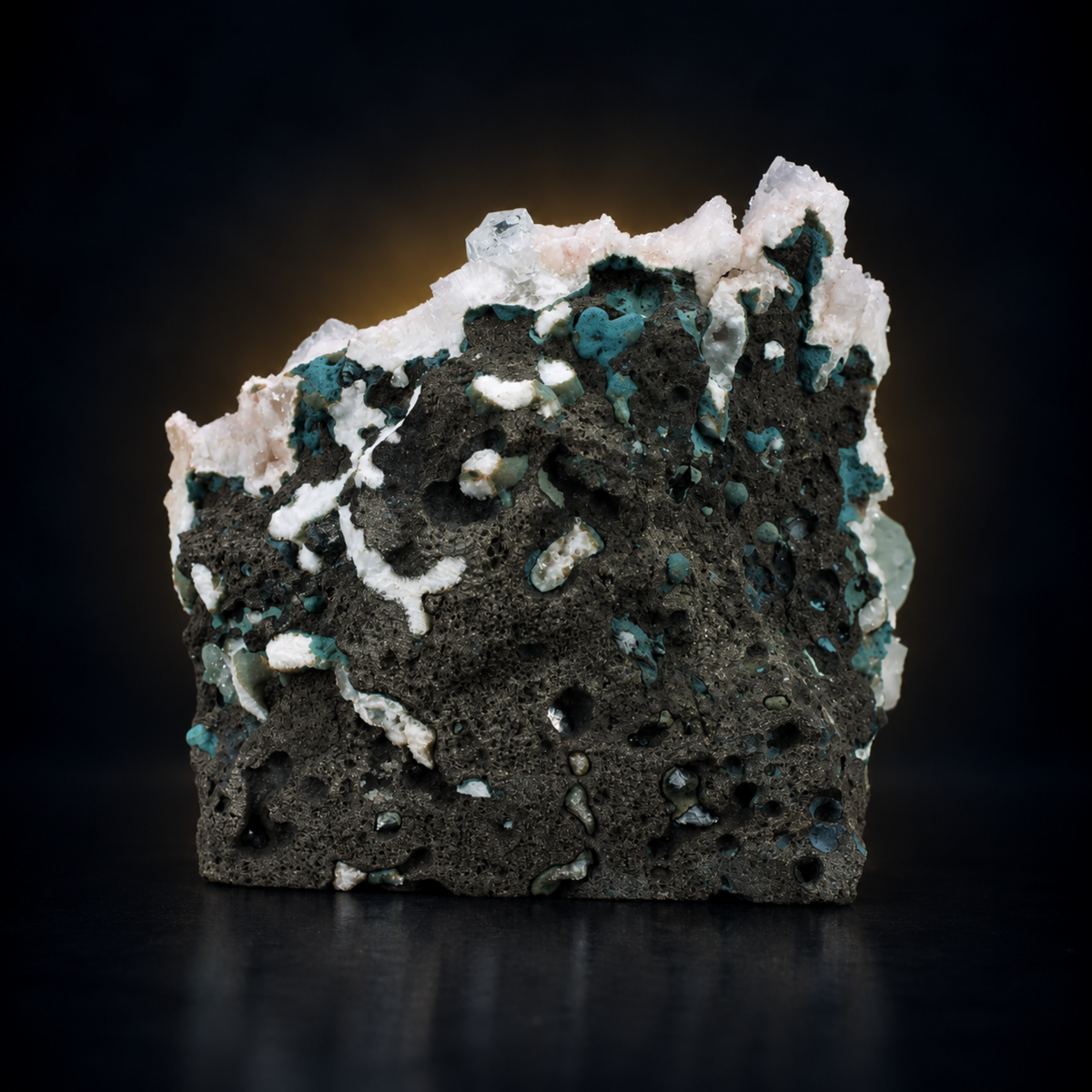 Green Apophyllite with Stilbite & Heulandite Crystal Specimen 8×6×4 cm | 330g