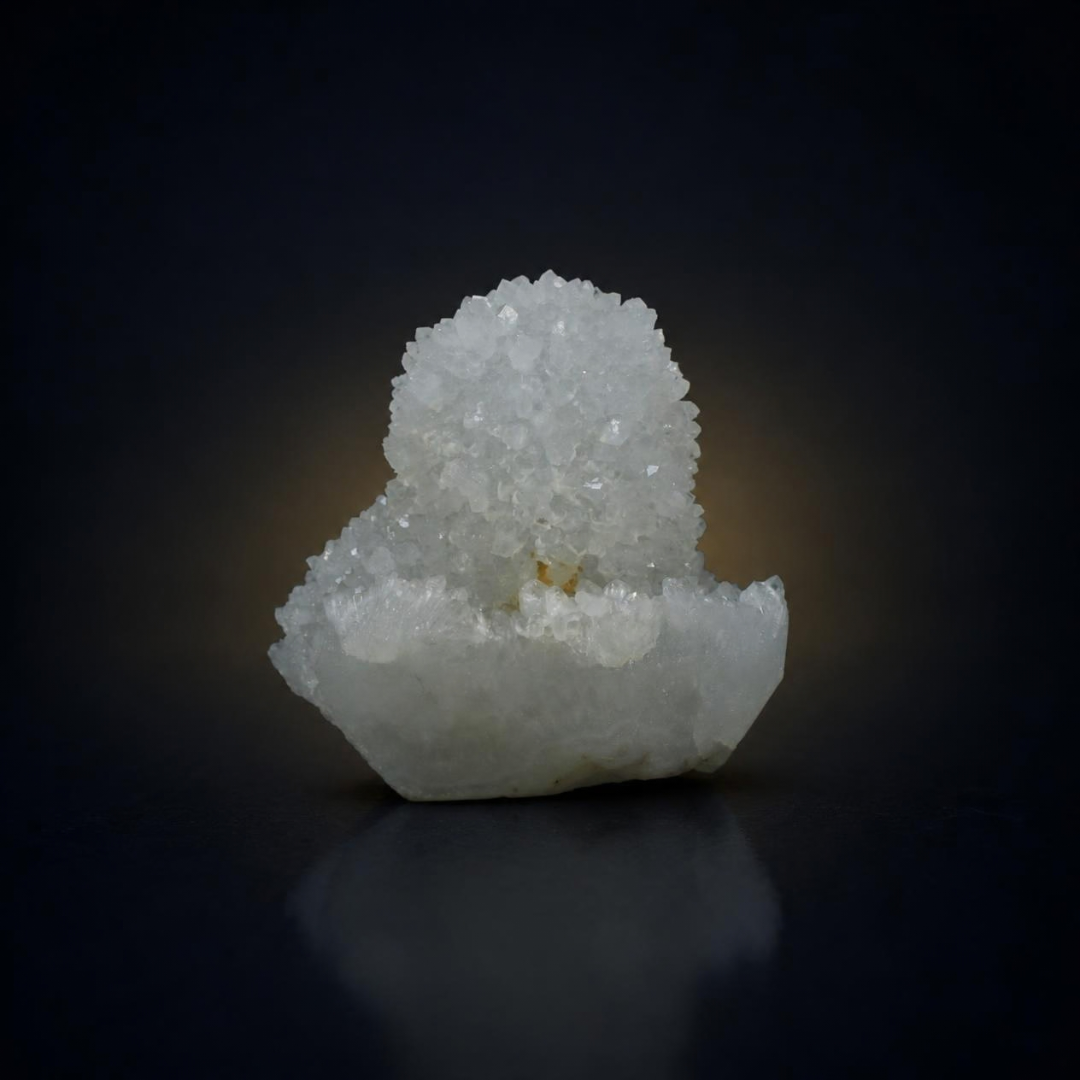 Natural Quartz Crystal Mineral Specimen – India