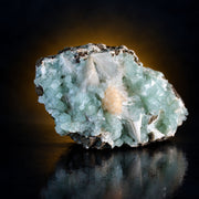 Natural Green Apophyllite with Stilbite Mineral Specimen  12 × 12 × 6 cm 890 g