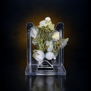 Natural Apophyllite with Heulandite &amp; Okenite Mineral Specimen – 40g