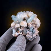 Natural Green Apophyllite with Heulandite Mineral Specimen – 150g