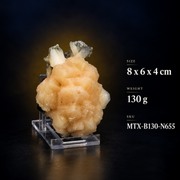 Natural Stilbite with Apophyllite Mineral Specimen – 130g