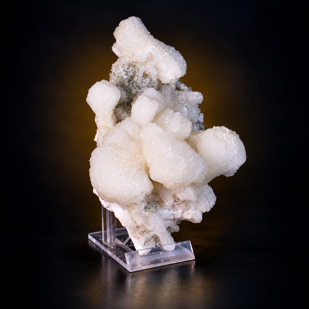 Stilbite with Heulandite – Natural Zeolite Mineral Specimen