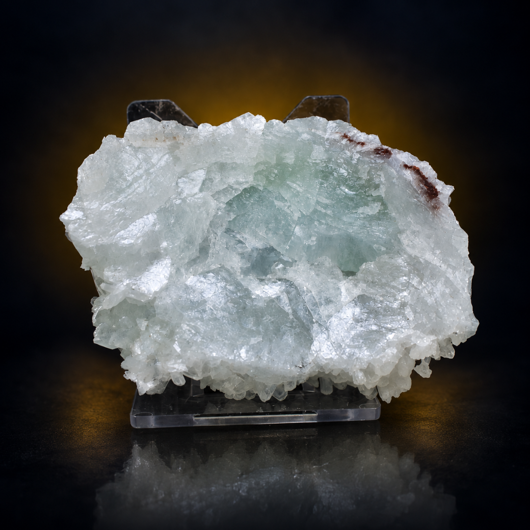 Natural Apophyllite with Stilbite Mineral Specimen – 80g