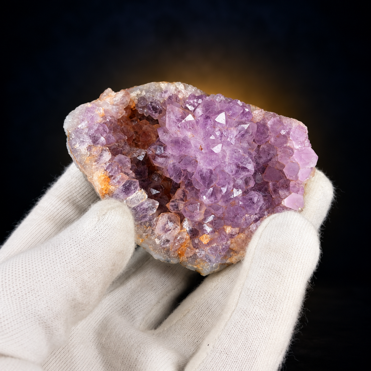 Natural Amethyst Crystal Cluster – 120 g