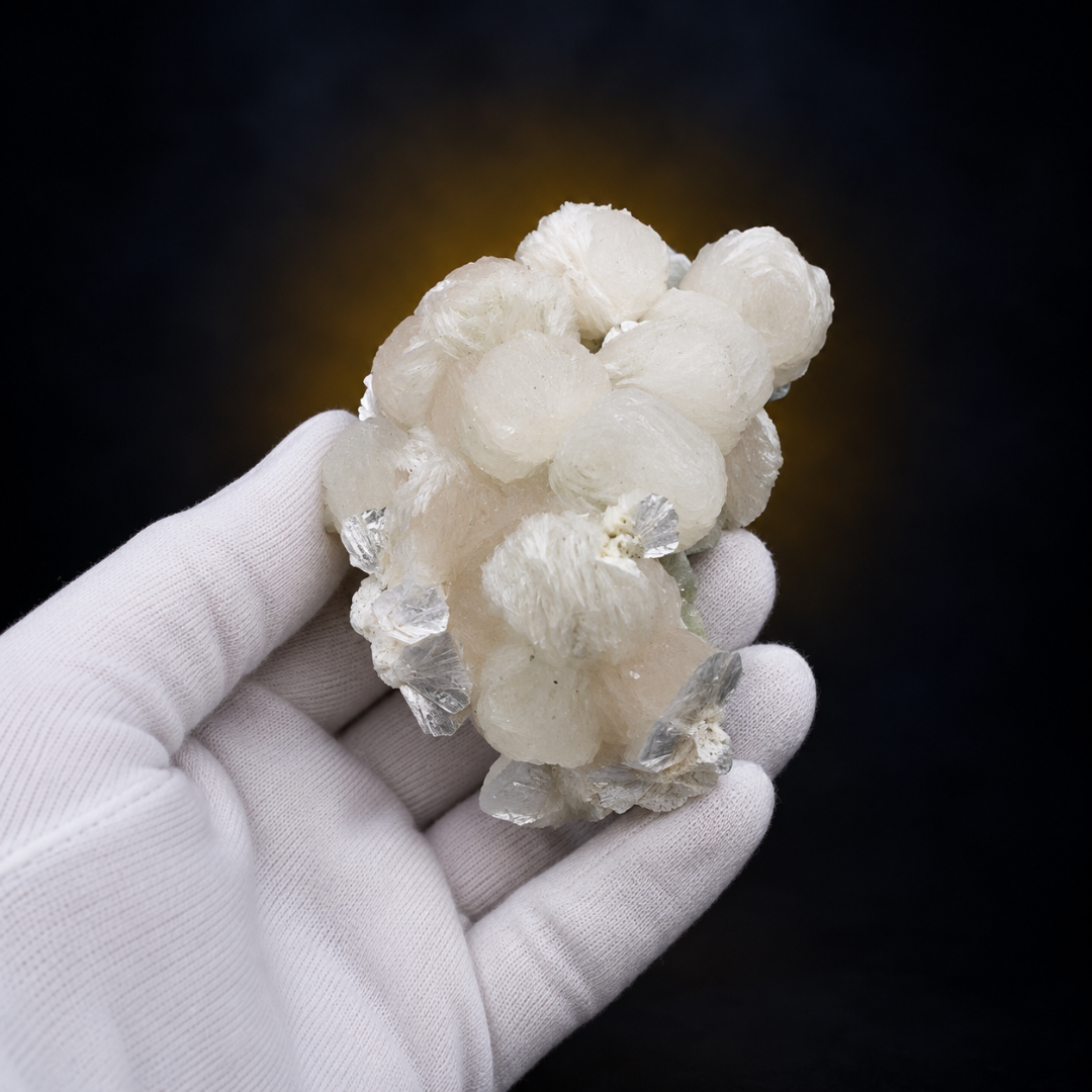 Natural Apophyllite with Gyrolite Crystals – 40g