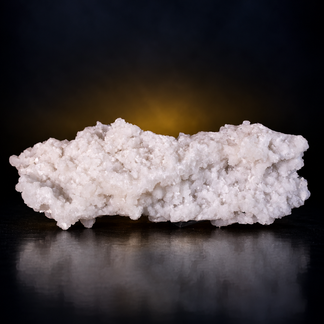 Natural White Aragonite Crystal Specimen – 550 g