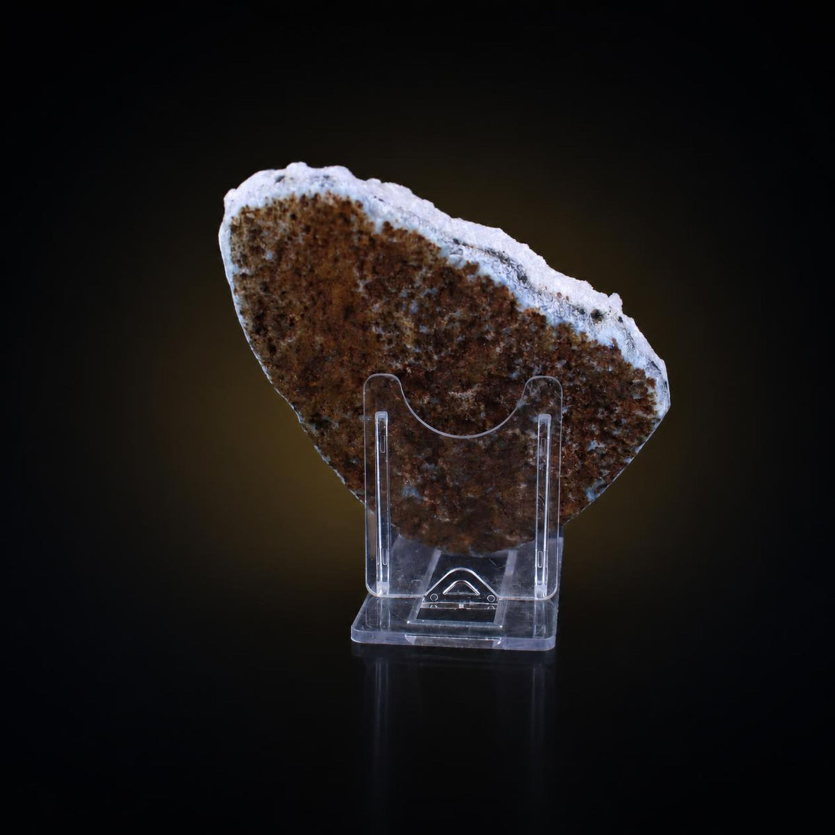 Natural Chalcedony Crystal Matrix Mineral Specimen from India 180 gm 10 × 8 × 2 cm
