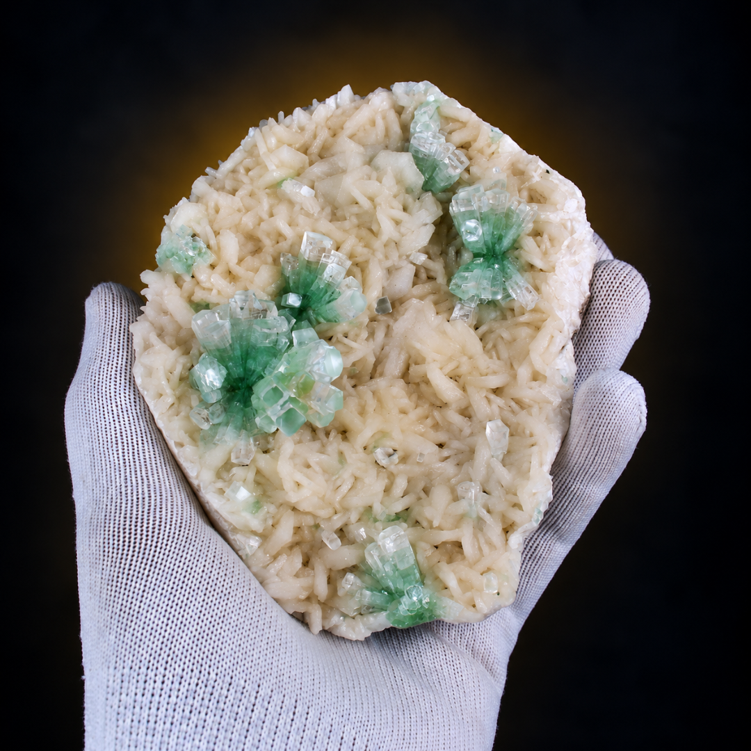 Natural Green Apophyllite Crystal Specimen – 620 g