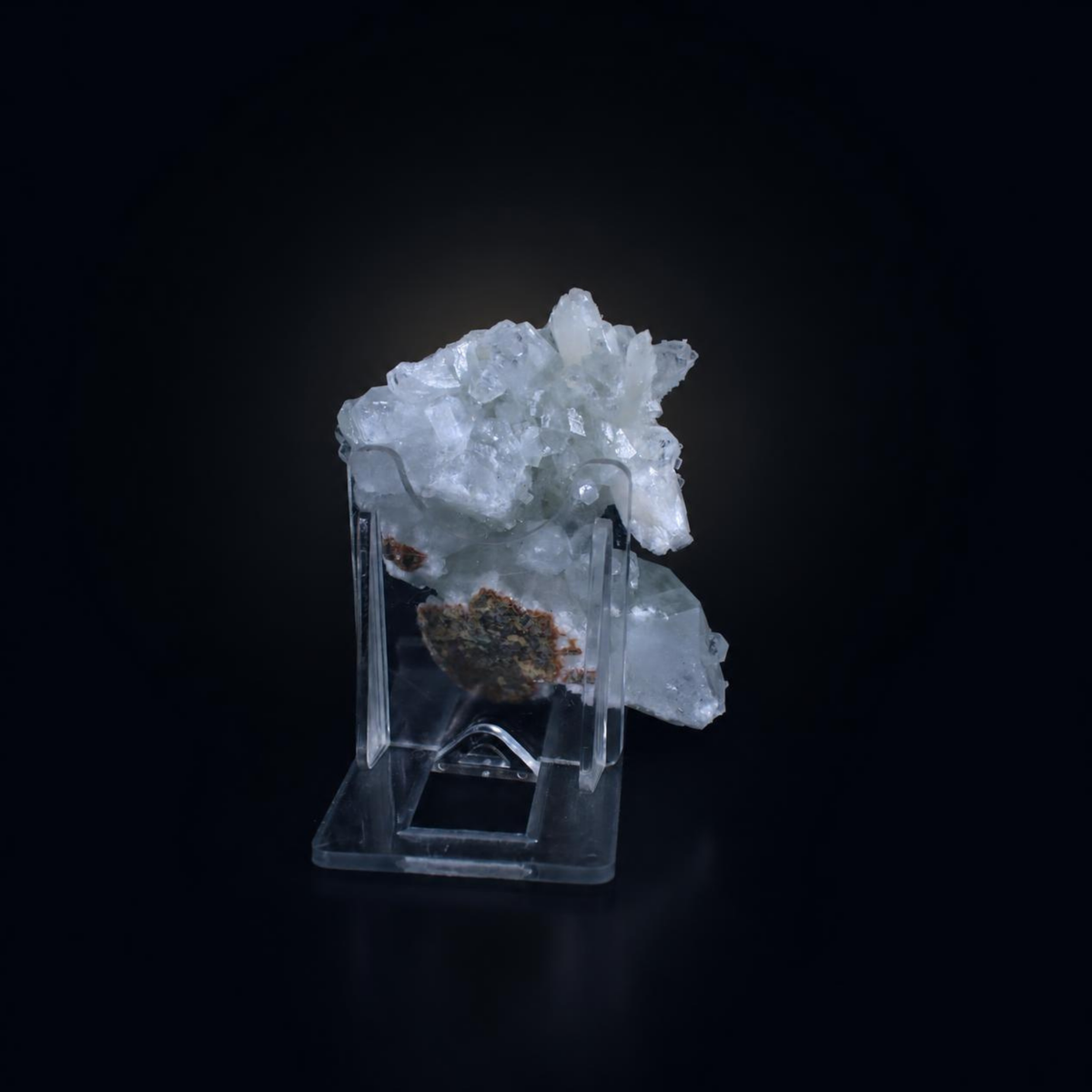 Fluorapophyllite-(K) Apophyllite Crystal Pune District Maharashtra India | 9×6×4 cm | 110g