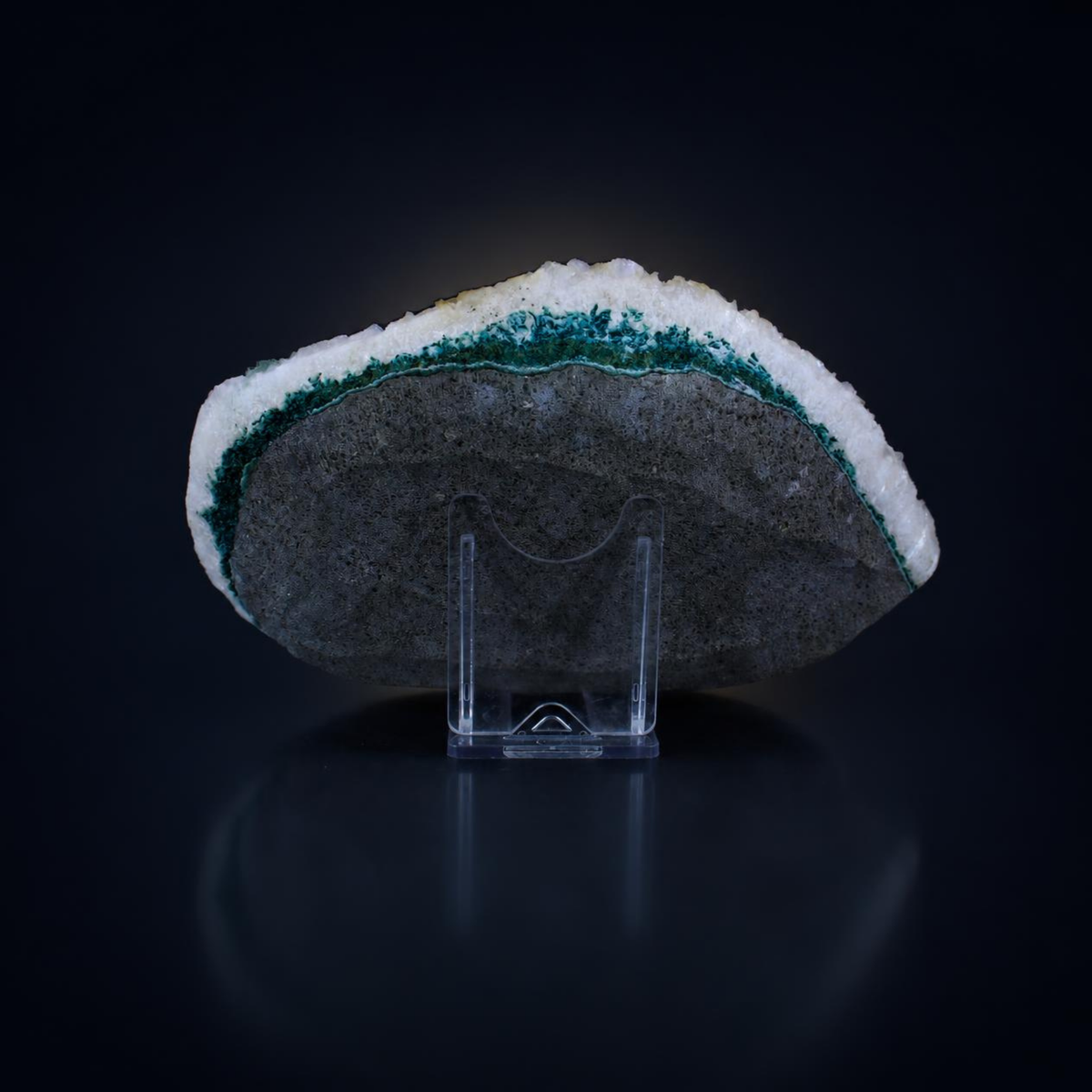 Natural Green Apophyllite with Stilbite Crystal Matrix Mineral Specimen from India 584 gm 16 × 10 × 4 cm