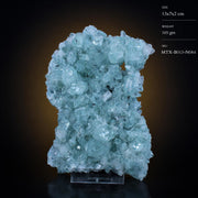 Natural Green Apophyllite Crystal Matrix Mineral Specimen from India 165 gm  13 × 7 × 2 cm