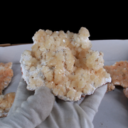 Natural Stilbite Heulandite Crystal Lot – 9 Pieces from India