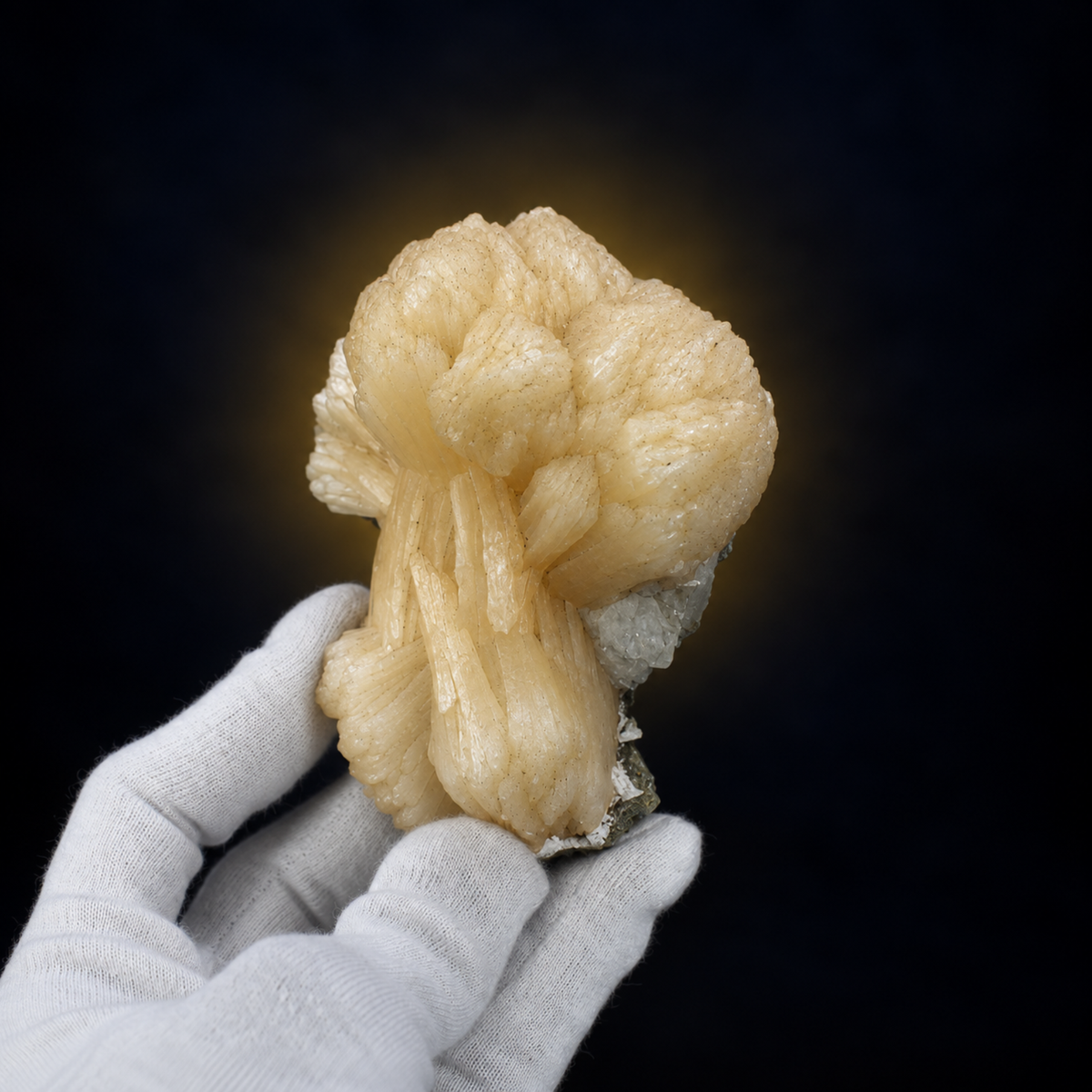 Natural Stilbite Mineral Specimen – 270 g