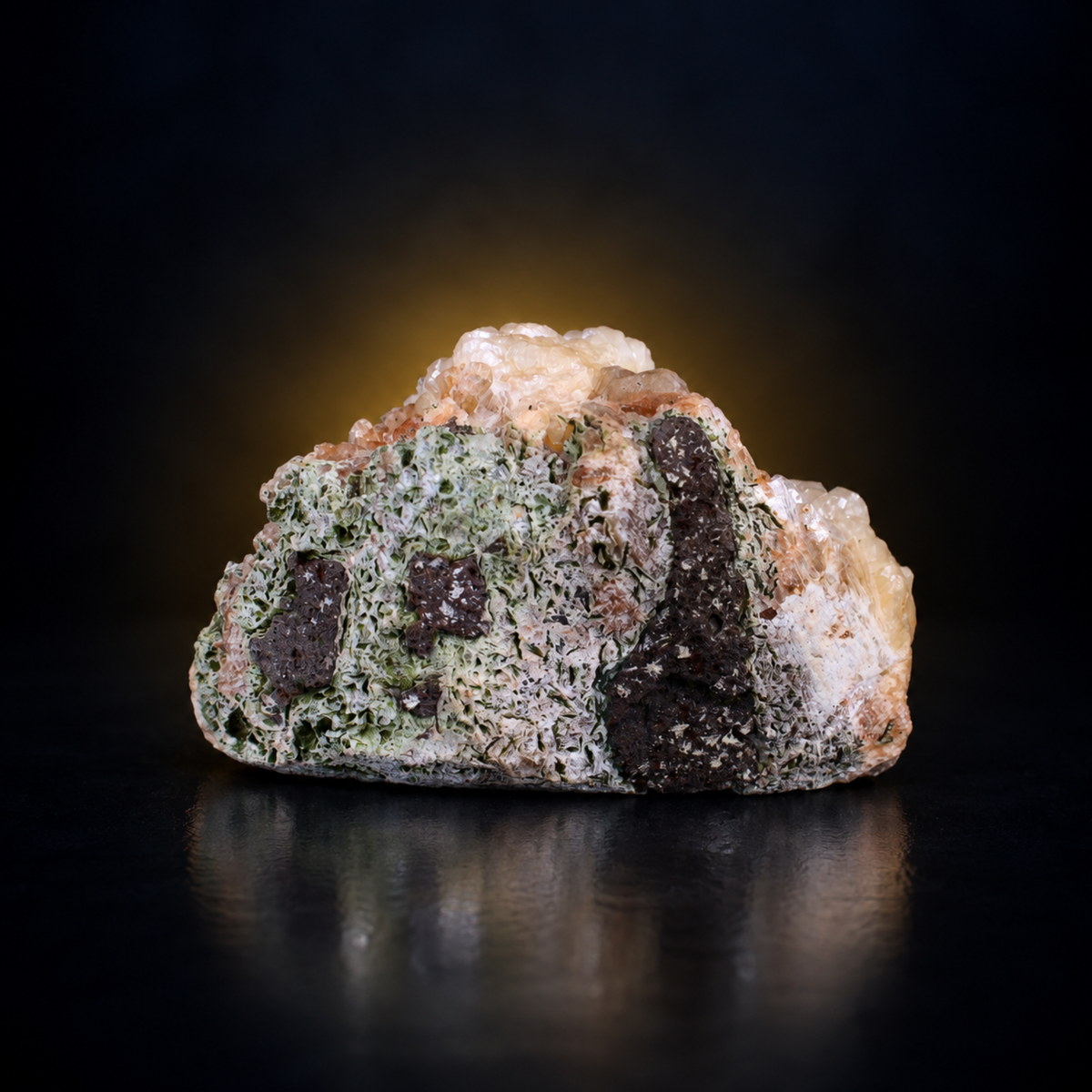Stilbite & Heulandite Crystal Cluster 8×4×3 cm | 136g