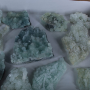 Natural Chalcedony Crystal Lot – 13 PCS – Mineral Specimens from India
