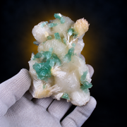 Quartz with Minerals &amp; Yellow Crystals – Natural Mineral Specimen