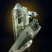 Green Chloritized Quartz Crystals · 1850 g · 22 × 10 × 10 cm · India