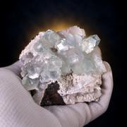 Natural Green Apophyllite with Matrix – 350 g