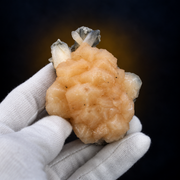 Natural Stilbite with Apophyllite Mineral Specimen – 130g