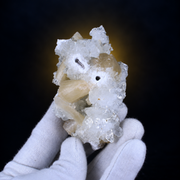 Stilbite & Apophyllite Crystal Cluster | 10 × 6 × 5 cm | 160 g