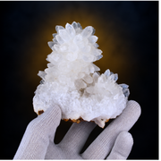 Natural White Crystal Mineral Cluster – 530 g