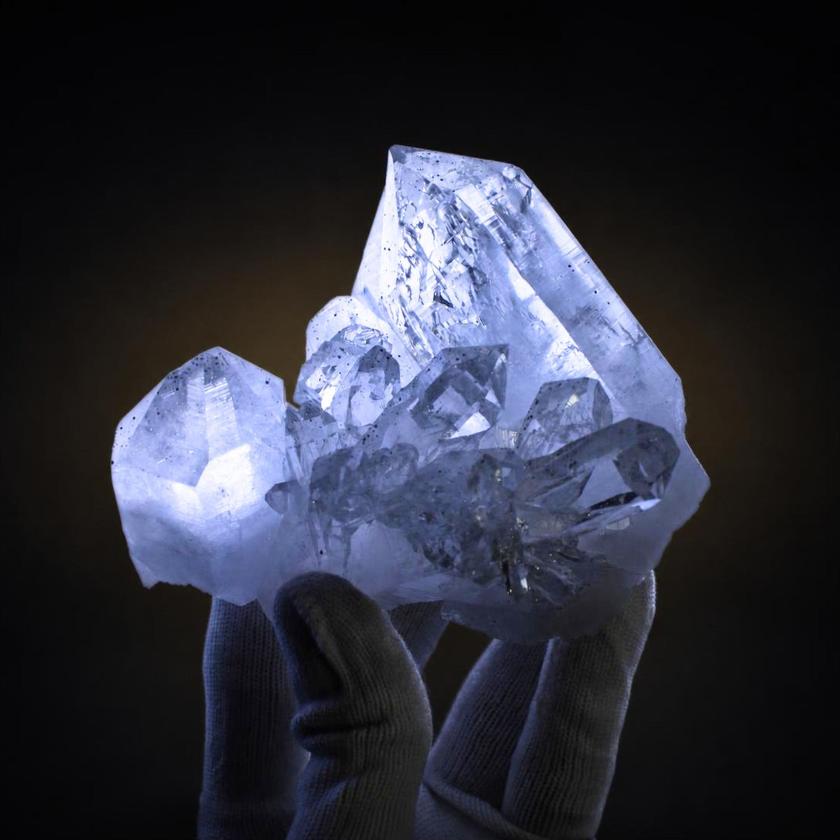 Natural Himalayan Quartz Mineral Specimen 10 × 8 × 8 cm 500 g