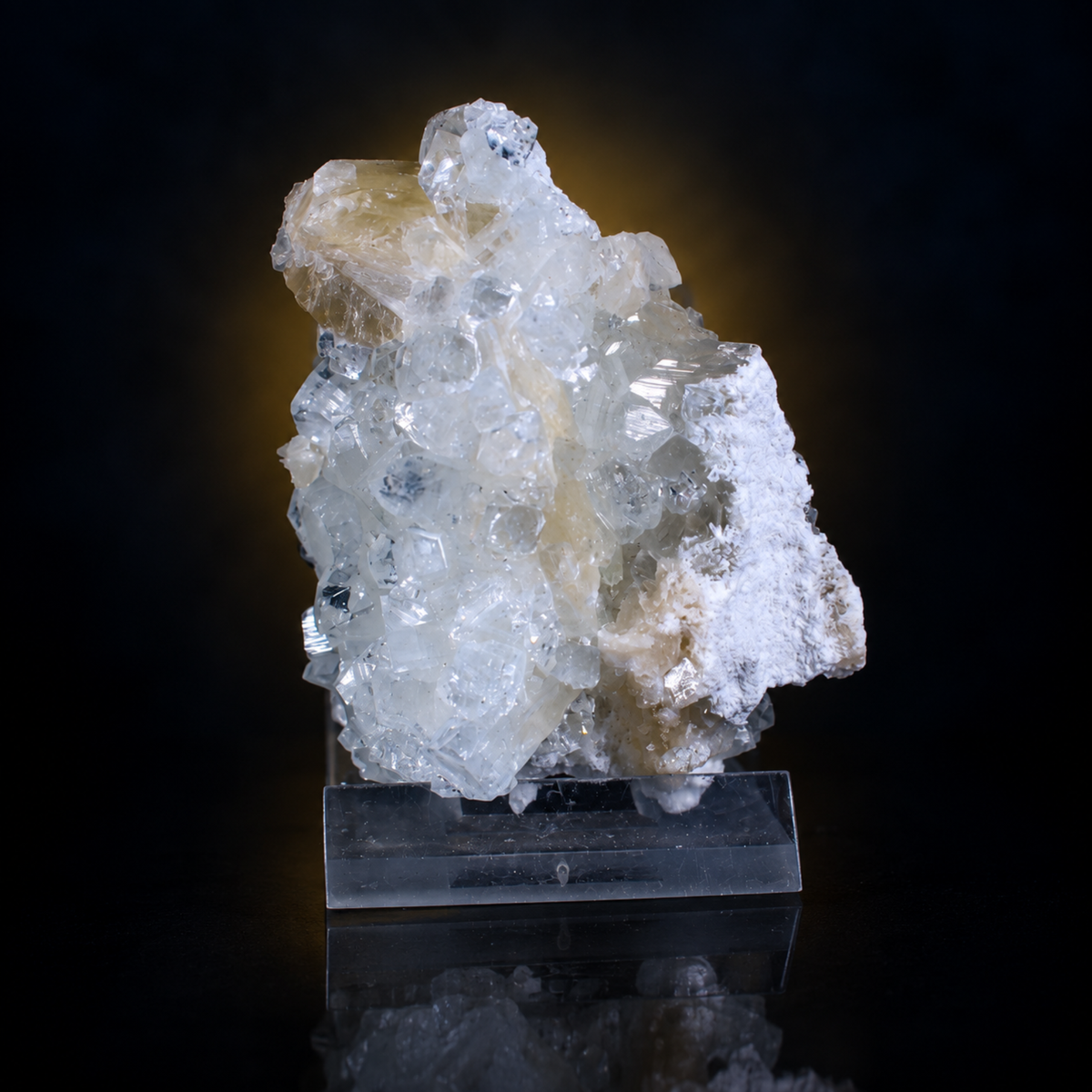 Stilbite on Heulandite Crystal Cluster | 8×5×4 cm | 70g